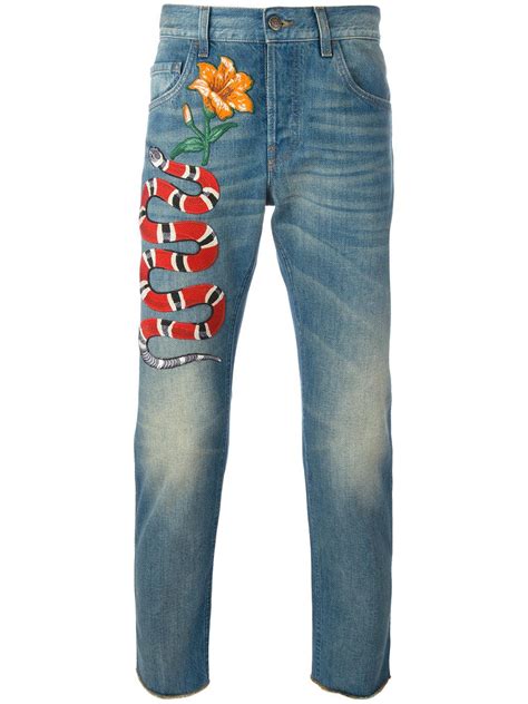 gucci jeans mens for sale|gucci famous jeans.